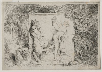Baccanali: La Danza del Satiro da Jean Honore Fragonard
