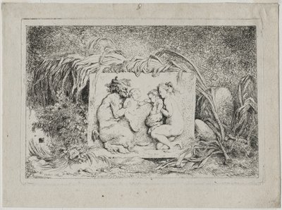 Baccanali: La Famiglia del Satiro da Jean Honore Fragonard