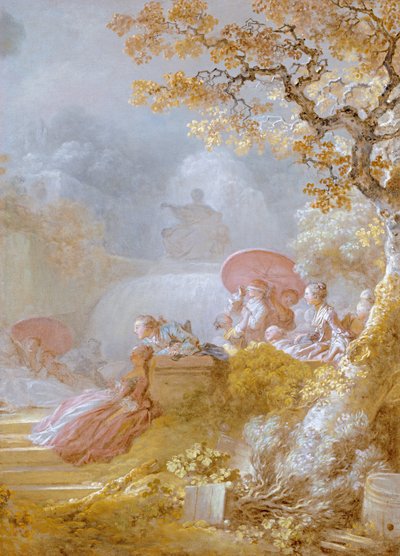 Mosca cieca (Le Colin-Maillard) c.1755-80 da Jean Honore Fragonard