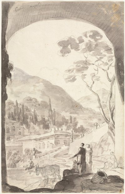 Cava Napoli, 1700 o 1800 da Jean Honore Fragonard
