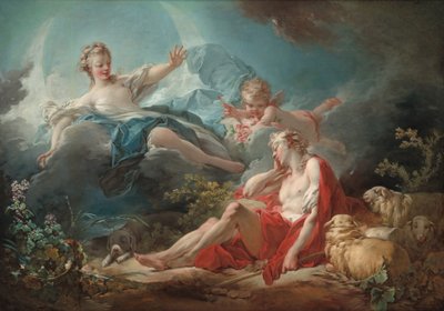 Diana ed Endimione da Jean Honore Fragonard