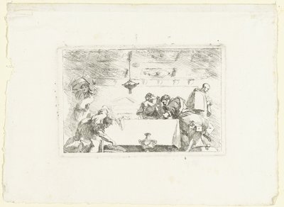 Discepoli a Emmaus da Jean Honore Fragonard