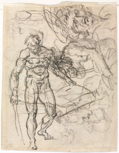 Studi di figure (verso) da Jean Honore Fragonard