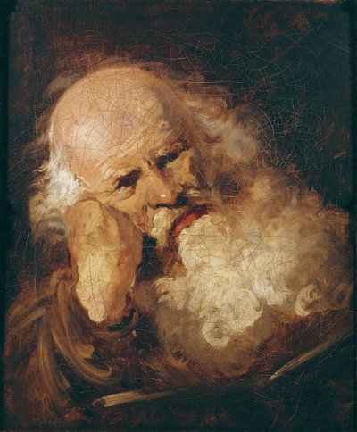 Testa di un vecchio da Jean Honore Fragonard