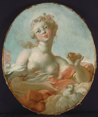 Mademoiselle Marie-Catherine Colombe come Venere da Jean Honore Fragonard