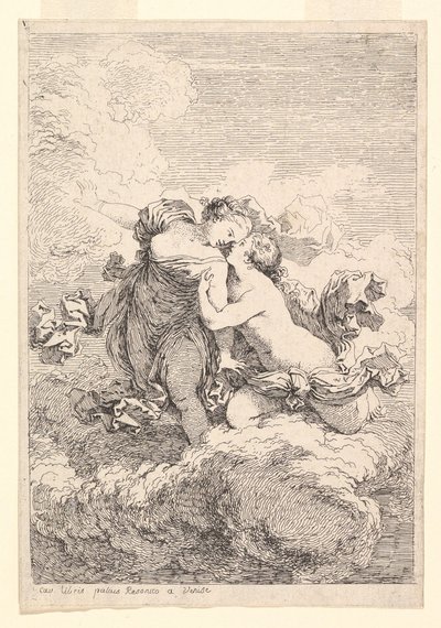 Scena Mitologica, possibilmente Diana che Seduce Callisto da Jean Honore Fragonard