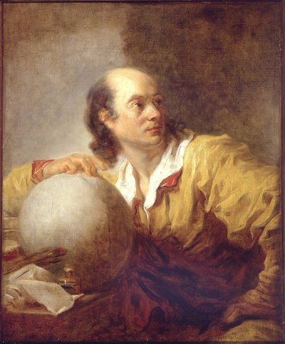 Ritratto di Jerome Lalande (Joseph Jerome Lefrancois de Lalande) da Jean Honore Fragonard