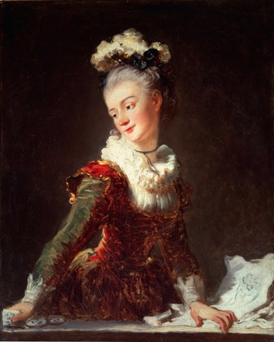 Ritratto di Marie Madeleine Guimard, prima ballerina dell