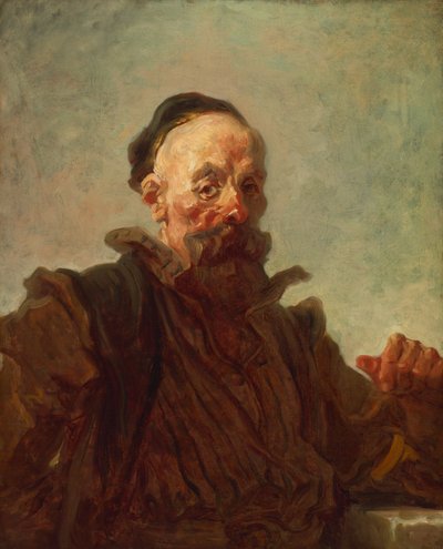 Ritratto di uomo in costume da Jean Honore Fragonard