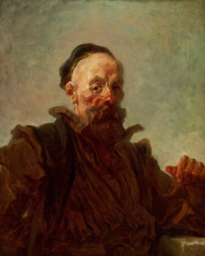 Ritratto di un uomo in costume da Jean Honore Fragonard