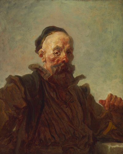 Ritratto di un uomo in costume spagnolo, 1768-70 da Jean Honore Fragonard