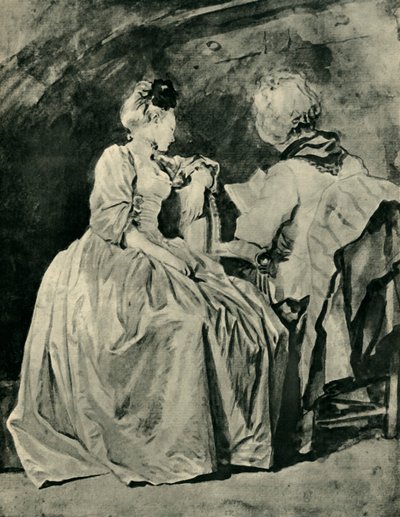 Lettura, c1778, 1943 da Jean Honore Fragonard