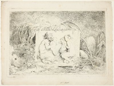 Satiri che danzano, da Baccanali, o giochi dei satiri da Jean Honore Fragonard