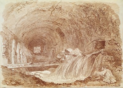 Scuderie di Mecenate a Tivoli da Jean Honore Fragonard