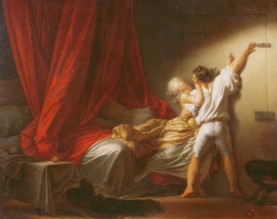 Il chiavistello, c.1778 da Jean Honore Fragonard