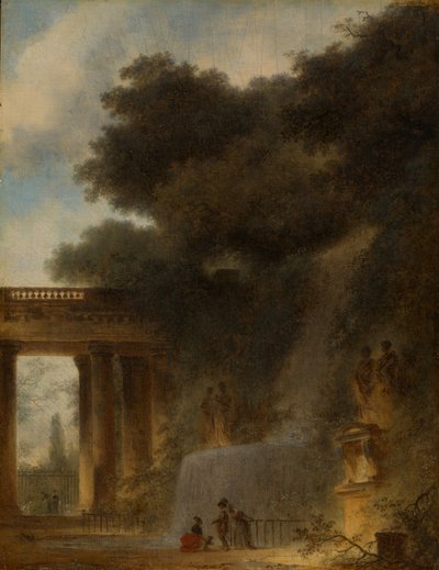 La Cascata da Jean Honore Fragonard
