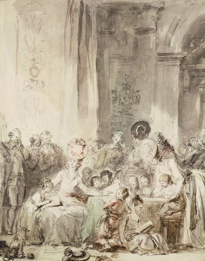 La Competizione Le concours da Jean Honore Fragonard