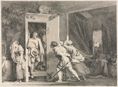 La credenza da Jean Honore Fragonard
