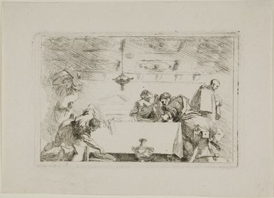 I discepoli a Emmaus da Jean Honore Fragonard