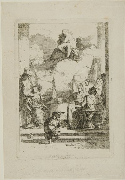 Il banchetto di Antonio e Cleopatra da Jean Honore Fragonard