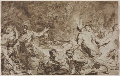 Il Funerale di Decio Mus da Jean Honore Fragonard