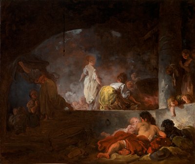 Le lavandaie da Jean Honore Fragonard