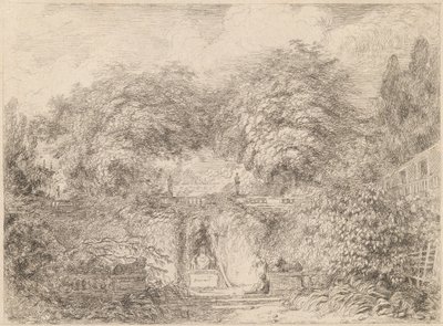 Il piccolo parco da Jean Honore Fragonard