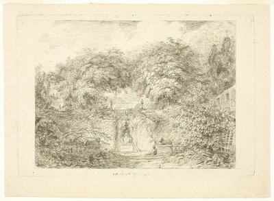 Il piccolo parco da Jean Honore Fragonard