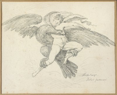 Il ratto di Ganimede, dopo Michelangelo da Jean Honore Fragonard