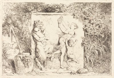 La danza dei satiri da Jean Honore Fragonard