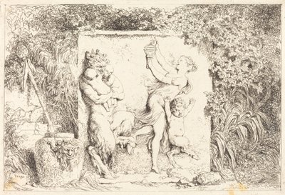 La danza dei satiri (Danse de satyres) da Jean Honore Fragonard