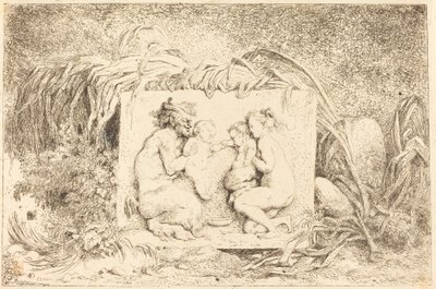 La famiglia del satiro da Jean Honore Fragonard