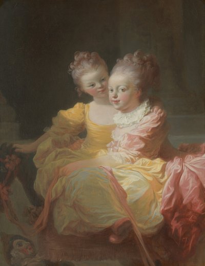 Le due sorelle da Jean Honore Fragonard