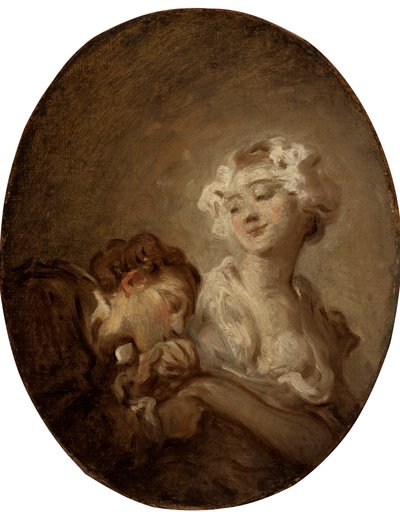 La civetta e il giovane da Jean Honore Fragonard