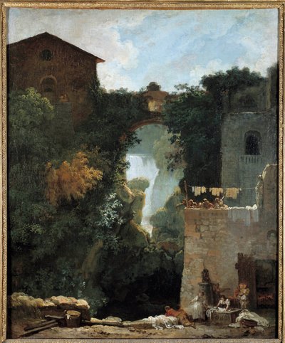 Le cascate di Tivoli da Jean Honore Fragonard