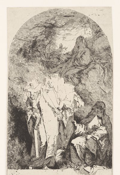 Glorificazione di Maria da Jean Honore Fragonard