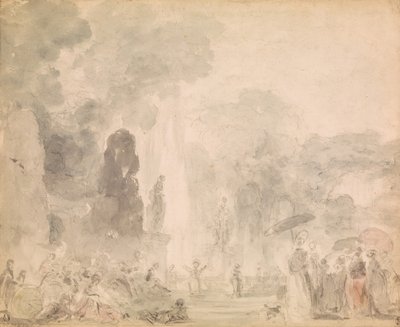 Vista di un Parco da Jean Honore Fragonard