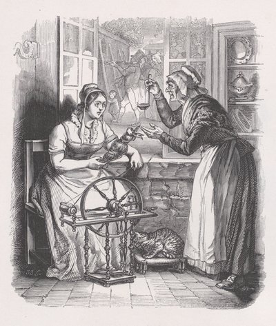 Il prigioniero di guerra da Le opere complete di Béranger, 1836 da Jean Ignace Isidore Gérard