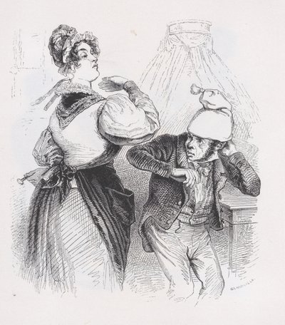 Il terzo marito da Le opere complete di Béranger da Jean Ignace Isidore Gérard