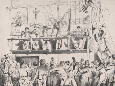 Zing! Zing! Boom_Boom_Boom!!! Lo Spettacolo dei Grandi Acrobati Politici da Jean Ignace Isidore Gérard