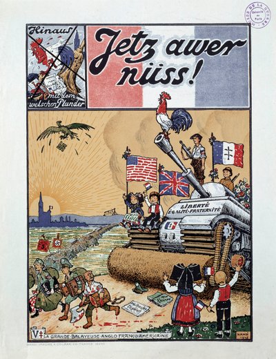 Il grande spazzino franco-americano-anglo Uno dei magazine 