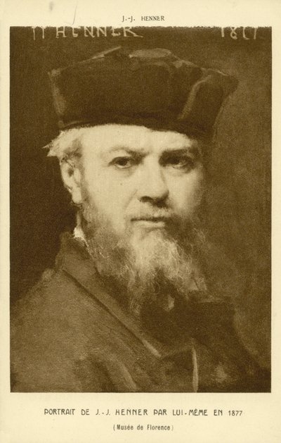 Autoritratto di Jean-Jacques Henner, artista francese da Jean Jacques (after) Henner