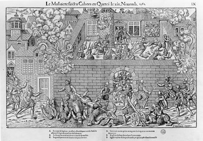 Il massacro di Cahors da Jean Jacques (after) Perrissin