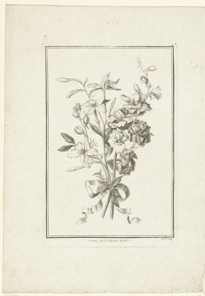 Bouquet di gelsomino e delphinium da Jean Jacques Avril (I)
