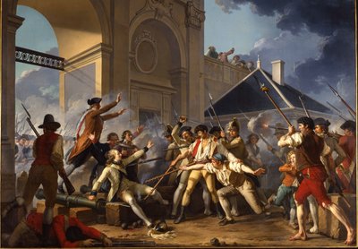 Il coraggio eroico del giovane Désilles, 31 agosto 1790, nell