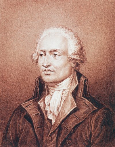 Ritratto di Marie-Jean de Condorcet Caritat da Jean Jacques Frilley
