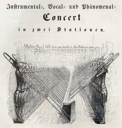 Concerto strumentale vocale e fenomenale, 1844 da Jean Jacques Grandville