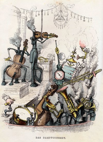 Concerto a vapore da Jean Jacques Grandville