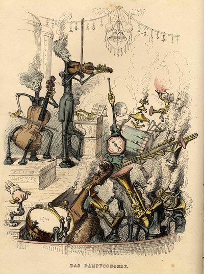 Concerto a vapore da Jean Jacques Grandville