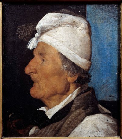 Ritratto di Jean Hermann, il vecchio falegname da Jean Jacques Henner